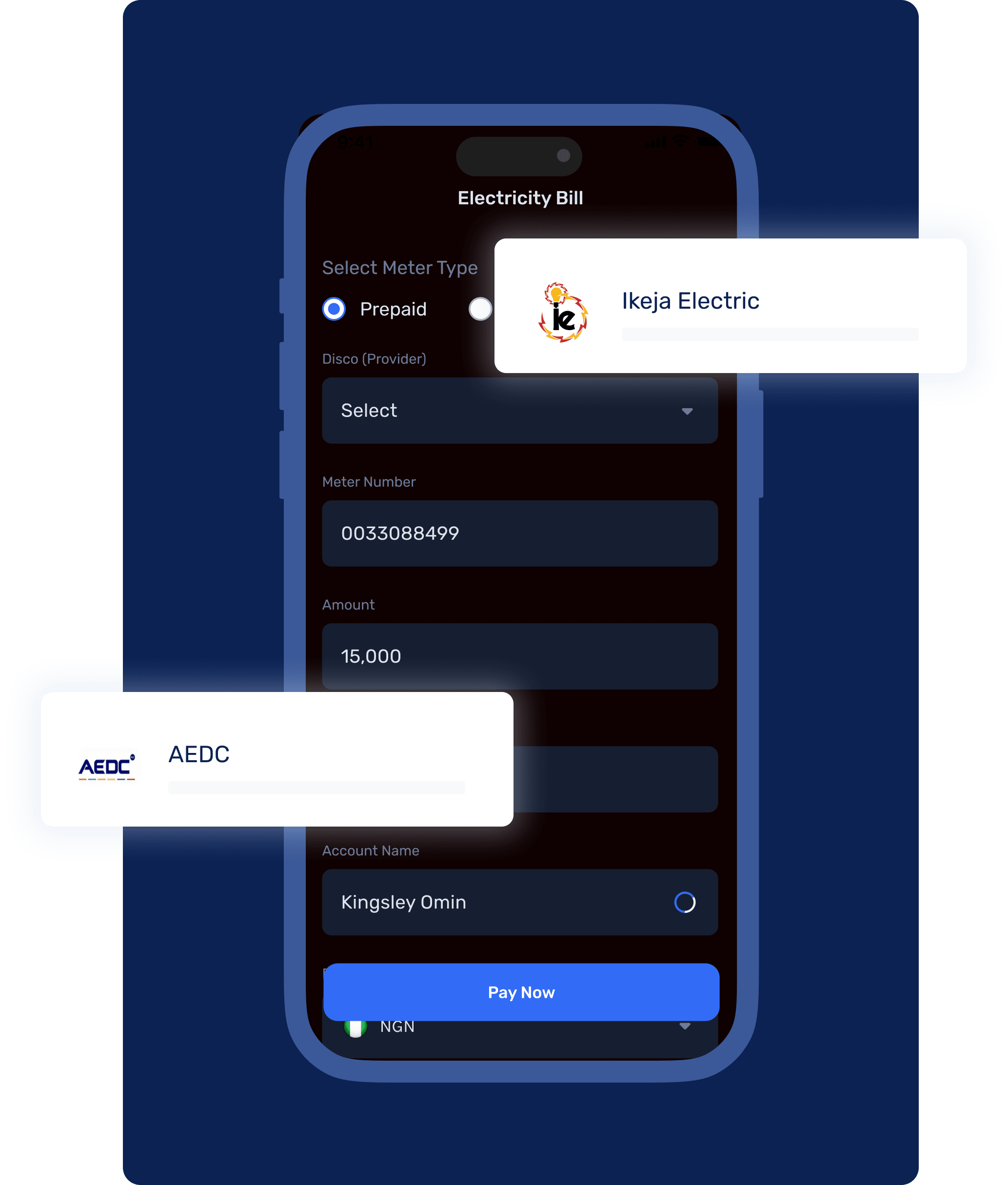 asset interface