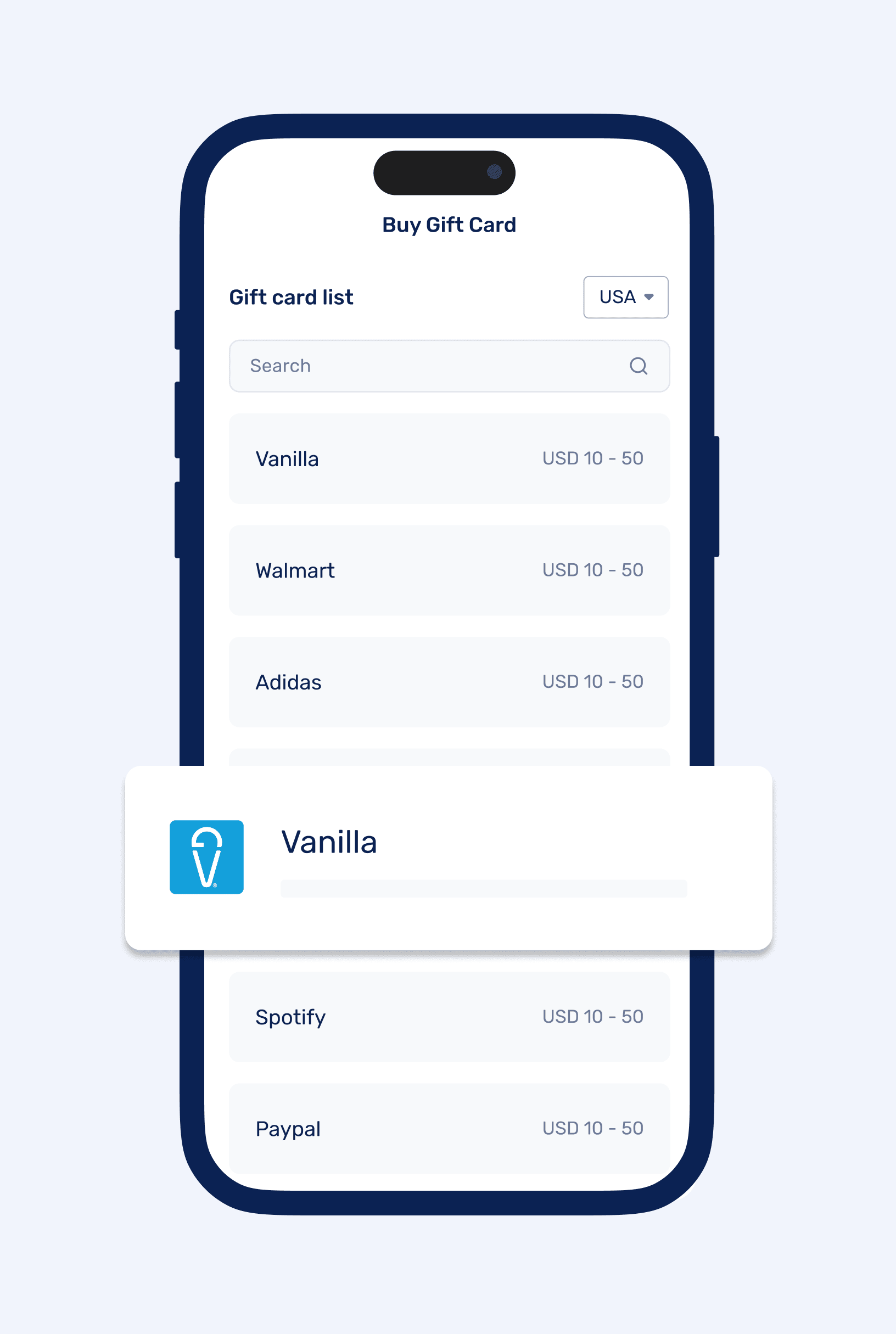 asset interface