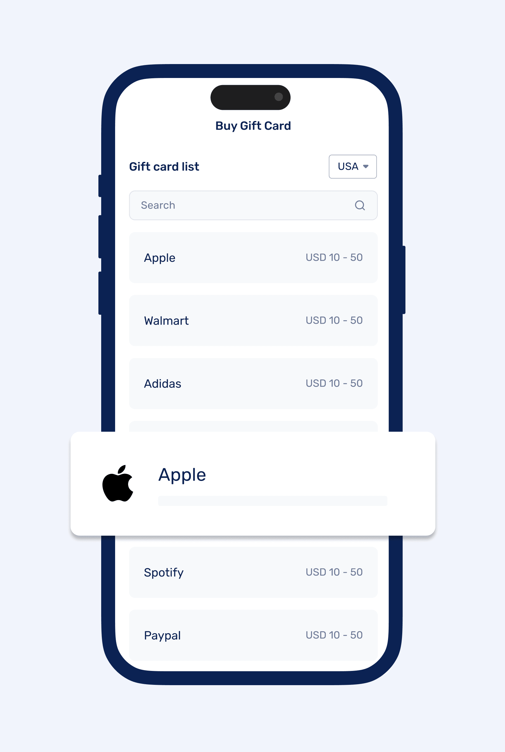 asset interface
