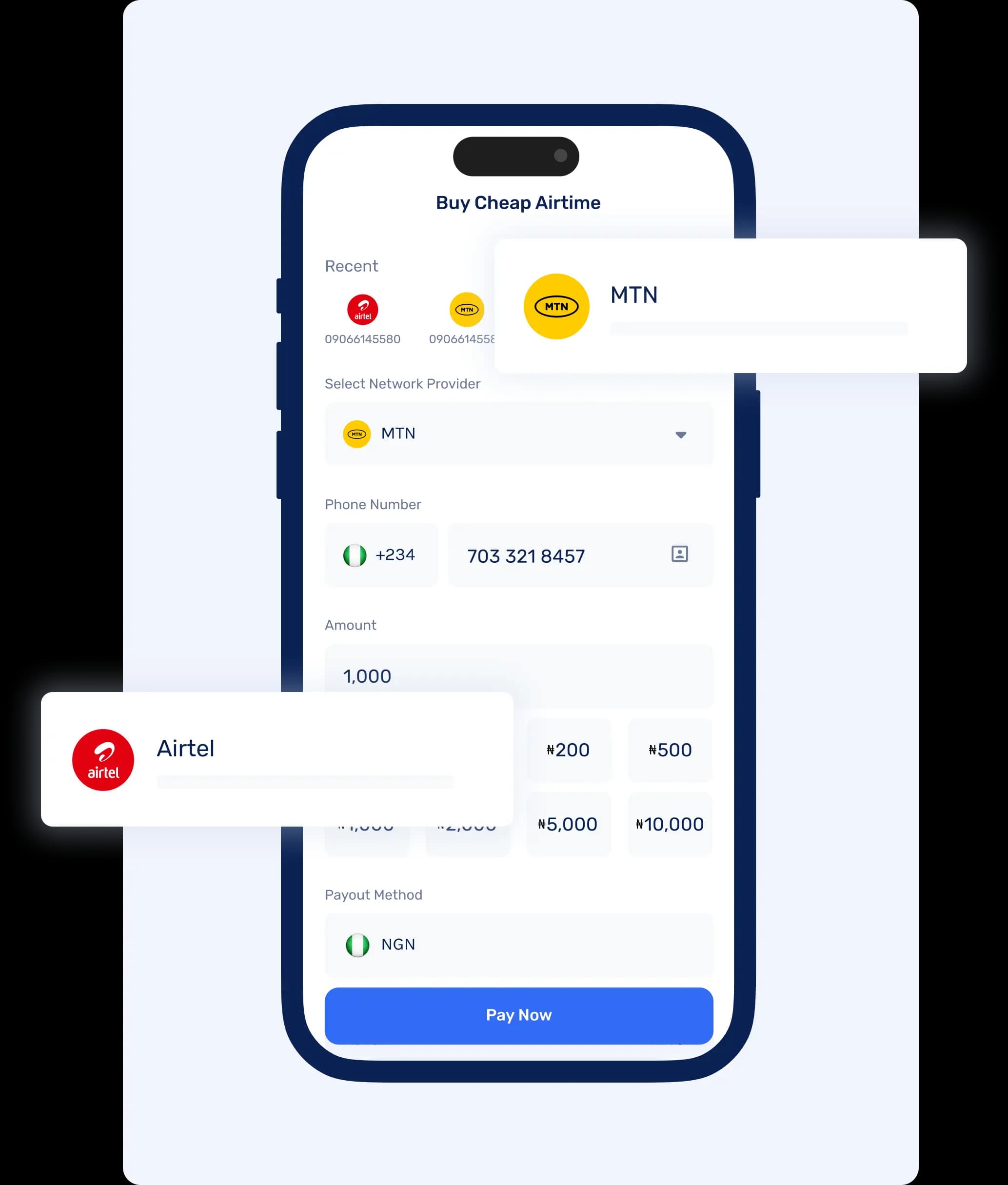 asset interface
